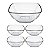 CONJUNTO PARA SOBREMESA DURALEX QUADRE 5 PEÇAS - Imagem 1