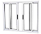 VITRO CRV IDEAL SEM GRADE 150X120X12 BRANCO - Imagem 1