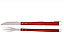 CONJNTO CHURRASCO MOR 2 PEÇAS REF 3333 - Imagem 1