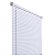 PERSIANA  ATLAS HORIZONTAL 120X130CM  BRANCA - Imagem 1