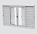 VENEZIANA CRV IDEAL SEM GRADE 150X100X12 BRANCA - Imagem 1