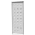 PORTA CRV ALMOFADADA 84X215 CORTEN DIREITA - Imagem 1