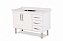 GABINETE COZINHA RORATO MUNIQUE 120CM TEXTURIZADO BRANCO - Imagem 1