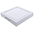 PLAFON LED SOBREPOR QUADRADO 12W BRANCO FRIO SPREAD - Imagem 1