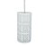 PENDENTE TASCHIBRA RENDA 103 1XE27 BRANCO - Imagem 1