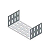 EMENDA INTERNA U 100X100MM 22 PZ - Imagem 1