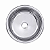 CUBA INOX REDONDA 25X14CM - Imagem 1