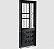 PORTA CRV STAN ELO  84X215 R12E ALU UNIC - Imagem 1