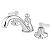 MISTURADOR CISNE 1095 C70 1/4 VT TALITA - Imagem 1