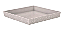 PRATO QUADRADO SPLENDOR 40X40 BRANCO DURIN - Imagem 1