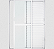 PORTA BALCÃO CRV 3F  2VZ/1VD 150X215 R14 - Imagem 1