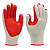 LUVA EMBORRACHADA BRANCA/VERMELHA RUBBER CA34370 - Imagem 1