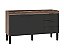 GABINETE MADEIRA FLAMIN 1441MM TAM/PR MONT PIA 150CM - Imagem 1