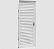 PORTA CRV IDEAL LAM 84X215 R12 ESQUERDA BRANCO - Imagem 1