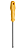 CHAVE PHILIPS TRAMONTINA 5/16X6P 6X1 CABO AMARELA - Imagem 1