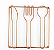 DESCANSO DE PANELA ROSE GOLD ARTHI - Imagem 1
