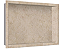 NICHO COZIMAX PORCEL 60X30 BEGE ACETINADO - Imagem 1
