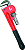 CHAVE CANO GRIFO 08" 20CM LOTUS - Imagem 1