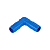 JOELHO INTERNO 1/2  AZUL - Imagem 1