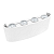 ARANDELA BRANCA LED LENT QUATRE SOBREPOR 8W LUZ BRANCA QUENTE BIVOLT LUMAN - Imagem 1