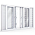 VENEZIANA LUCASA FLEX COM GRADE QUADRADA 100X150X15,5CM - Imagem 1