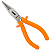 ALICATE BICO 1/2 CANA PVC 6 SATA CABO LARANJA - Imagem 1