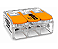 CONECTOR EMENDA FIO 3 POLOS 41A WAGO ELET - Imagem 1