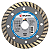 DISCO CORTE DIAMANTADO TURBO PORCELANATO W-MAX 110 - Imagem 1