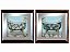 QUADRO GRAVURA 28X28CM PAREDE REF.1712 - Imagem 1