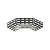 CURVA HORIZONTAL 90º 100X100 CH18 PZ - Imagem 1