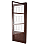 PORTA CRV IDEAL POSTIGO QUADRADO CORTEN DIREITA - Imagem 1