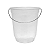 BALDE TRANSLUCIDO 18L TRANSPARENTE JAGUAR - Imagem 1
