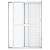 PORTA BALCÃO CRV 3F 160X210 VLS BRANCA - Imagem 1