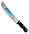 FAÇÃO MACHETE AÇO TEMPERADO COM CABO PRETO 12" LOTUS - Imagem 1