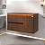 GABINETE FABRIBAM ADELAIDE 90 SUSPENSO - CACAU - Imagem 1
