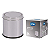 LIXEIRA BASCULANTE INOX 3L MOR - Imagem 1