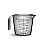 JARRA MEDIDORA CRISTAL 600ML - Imagem 1