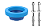 ANEL VEDAÇÃO COM GUIA + KIT FIXAÇÃO BLUKIT - Imagem 1