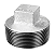 PLUG GALVANIZADO  2" TUPY - Imagem 1