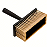 BROXA CONDOR RETANGULAR 18X7,5CM - Imagem 1