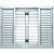 VENEZIANA CRV IDEAL FLEX 150X120 BRANCO SEM GRADE 6 FOLHAS - Imagem 1