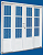 PORTA INOVE CORRER ELO INCOLOR 215X200X13 - Imagem 1