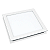 PAINEL LED EMBUTIR QUADRADA LUZ BRANCA MORNA 4000K 24W LUMANTI - Imagem 1