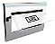 VISOR DE LUZ N39 INOX FORTRAL - Imagem 1