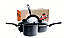 CONJUNTO PANELA 4 PEÇAS COM TAMPA VIDRO GRAFITE OLAR HOME - Imagem 1