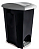 LIXEIRA COM PEDAL ECOBLACK 3X1 30 LITROS PLASUTIL - Imagem 1