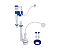 KIT COMPLETO CAIXA ACOPLADA COM ACIONAMENTO PNEUM BLUKIT - Imagem 1