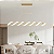 LUSTRE PENDENTE LED ESPIRAL GOLD BQ/BM/BF - Imagem 1