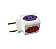 PINO CUBO 2P 3T 10A ROXO +1T 20A VERMELHO GOFIX - Imagem 1