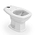 BACIA CELITE PARA CAIXA ACOPLADA FIT PLUS BRANCA - Imagem 1